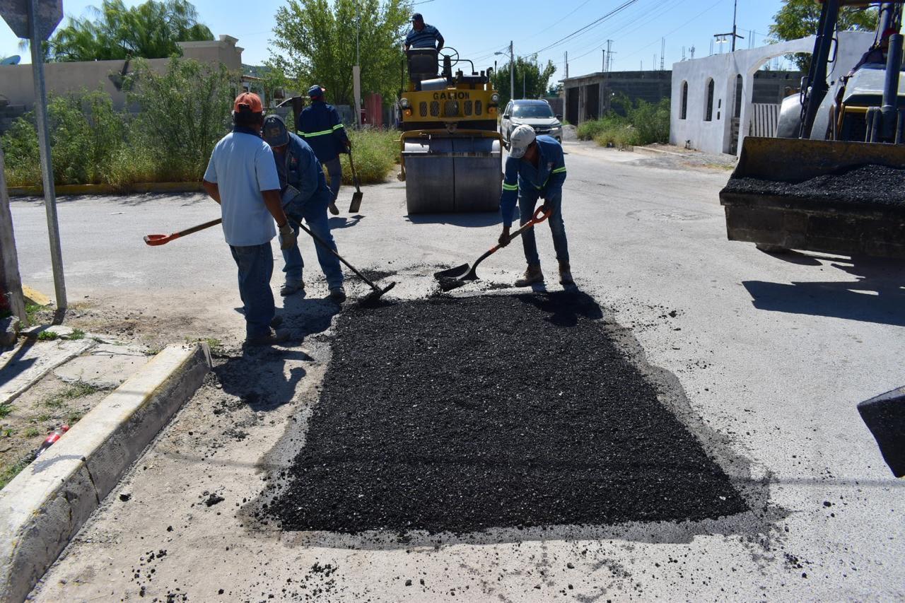 Realiza SB bacheo y mantenimiento vial