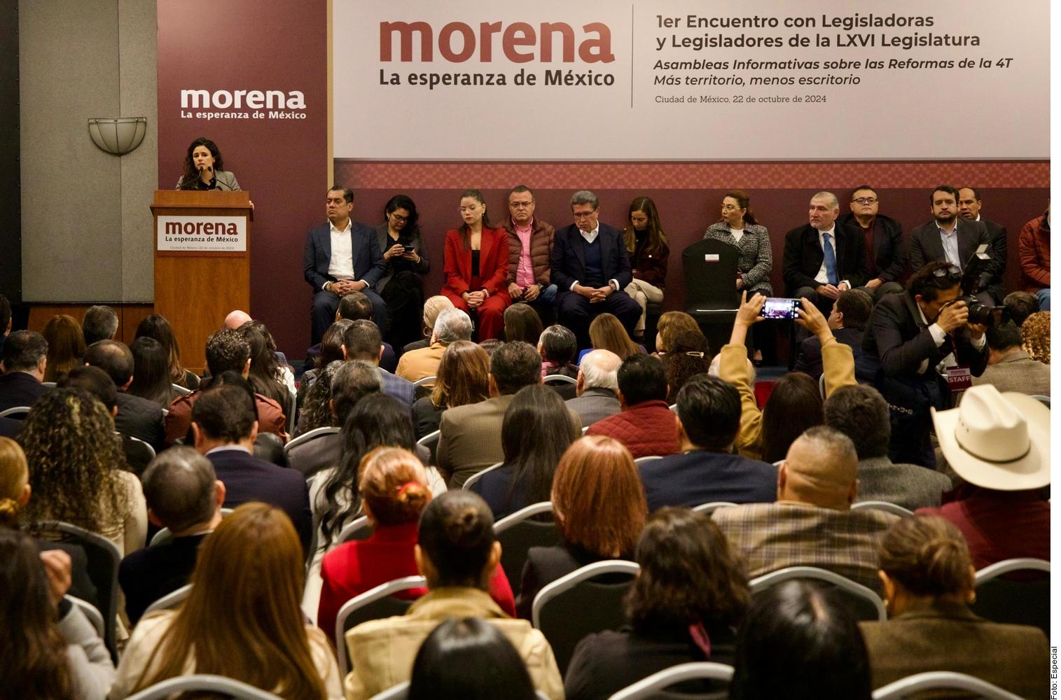 Tras manotazo de CSP, sacan a morenistas a defender reformas