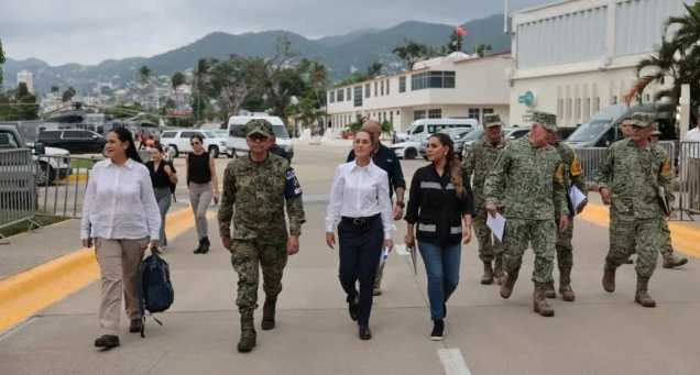 Ordena Sheinbaum rescate de Acapulco
