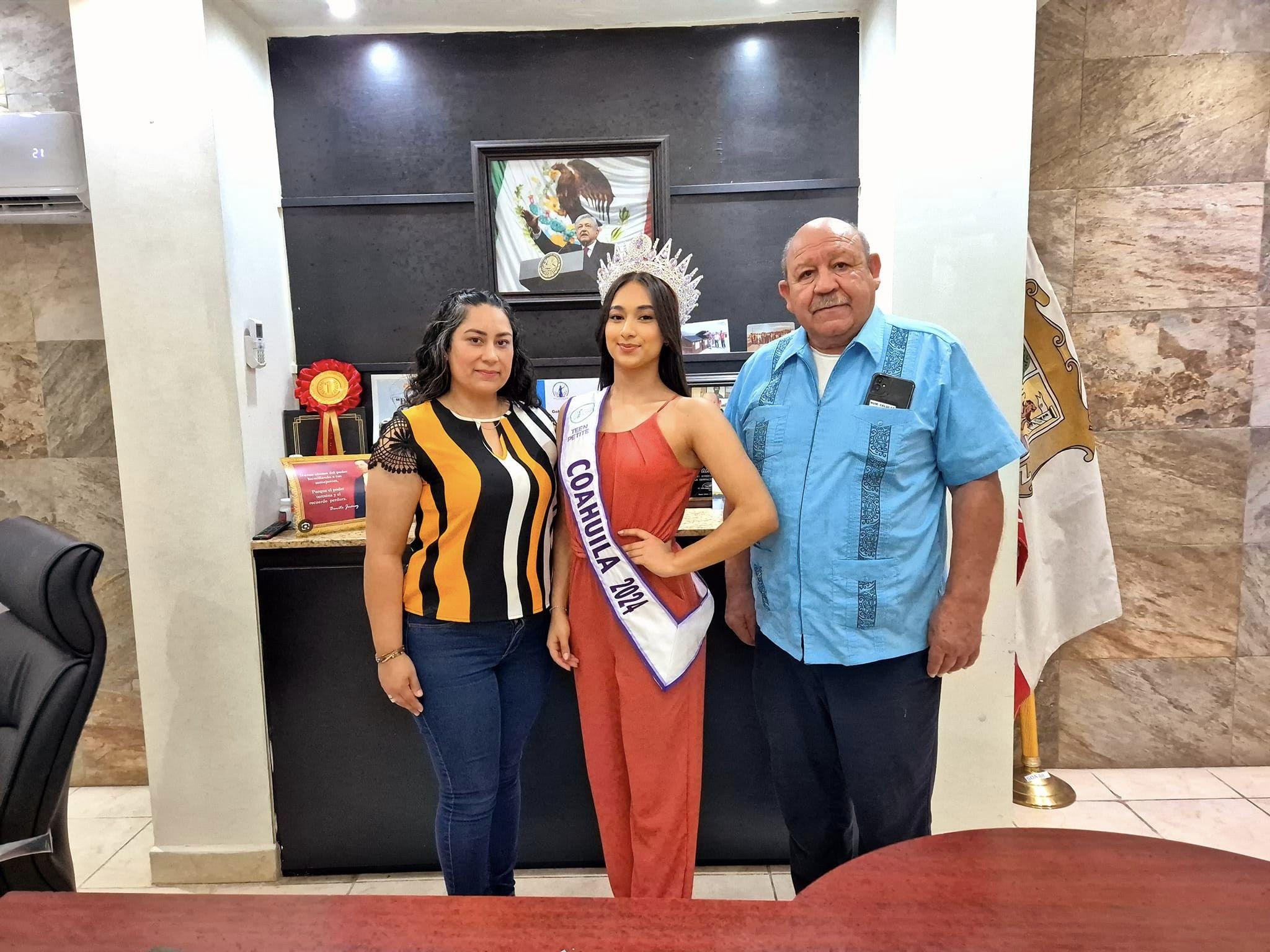 Gana castañense certamen “Teen Petite” Coahuila 2024