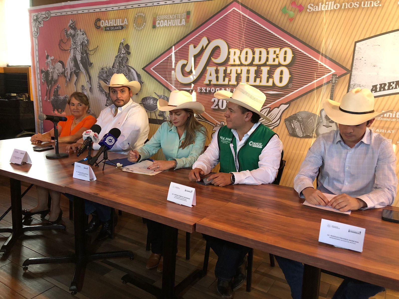 Invitan a la quinta edición de Festival Rodeo Saltillo