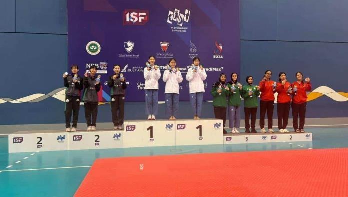 Triunfa Carol Marisel con Taekwondo en Bahréin