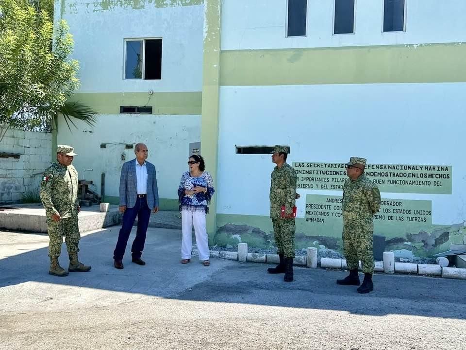 Habilitarán base militar en avenida Constitución