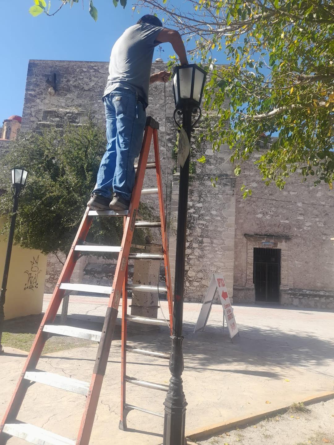 Optimizan alumbrado con mantenimiento