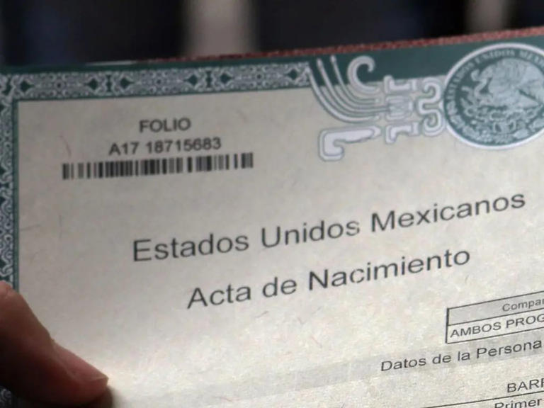 ¿Cómo es el nuevo formato único del acta de nacimiento certificada?