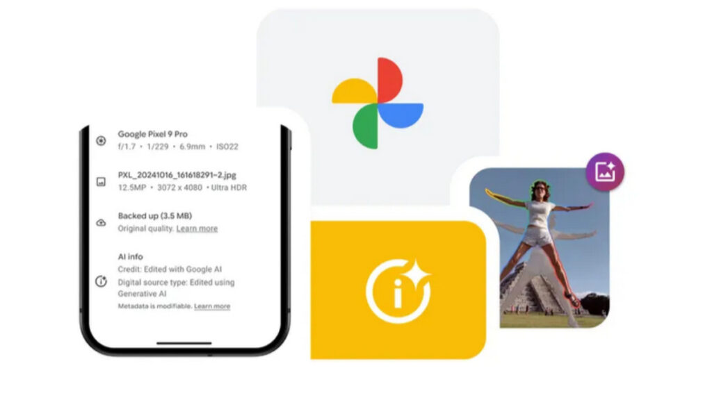 Google Fotos te avisará cuando una foto es con IA