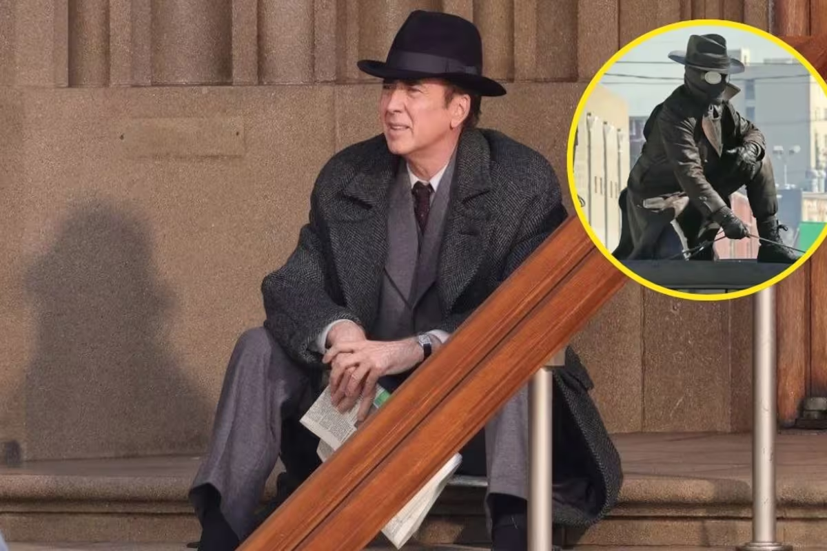 Primeras imágenes del traje de ‘Spider-Man Noir’ ¿Es Nicolas Cage?