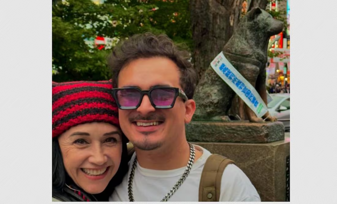 Susana Zabaleta y su novio Ricardo Pérez viven su amor en Japón