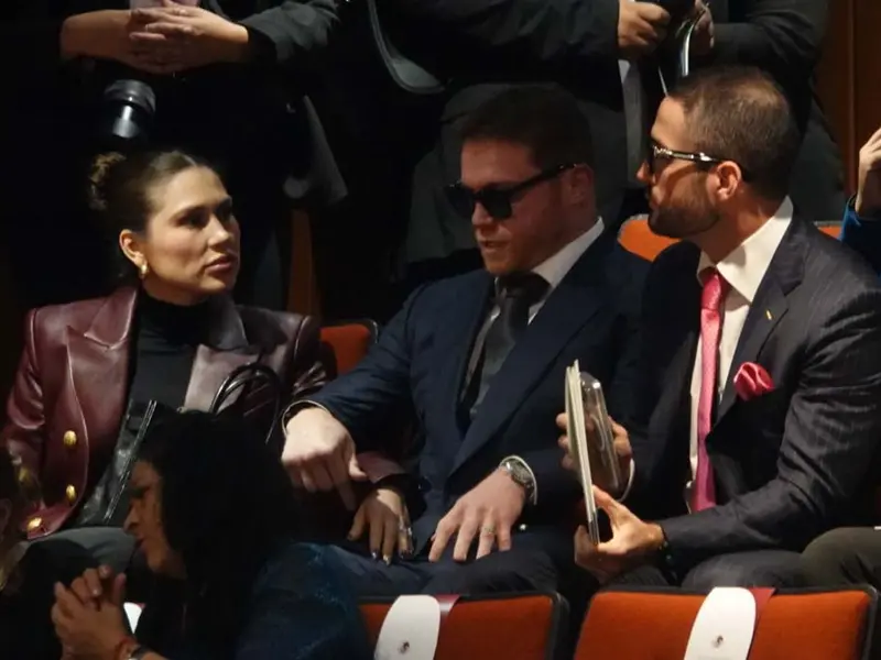 ‘Tengo mucha fe’, dice ‘Canelo’ Álvarez, quien fue invitado a la toma de Sheinbaum