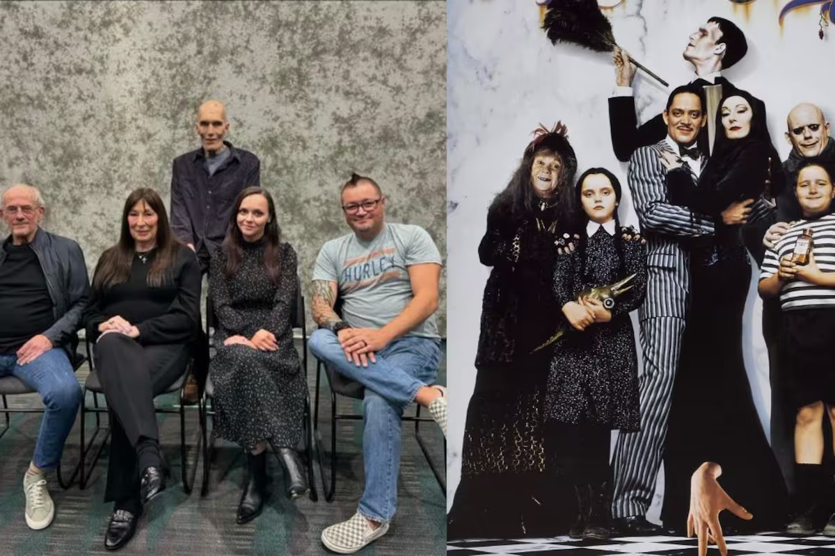 Elenco de «Los locos Addams» se reúne a 33 años del estreno de la película