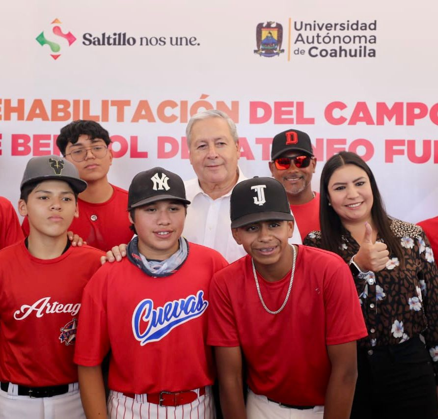 Saltillo trabaja; al 50% rehabilitación de campo de beis del Ateneo.- Alcalde
