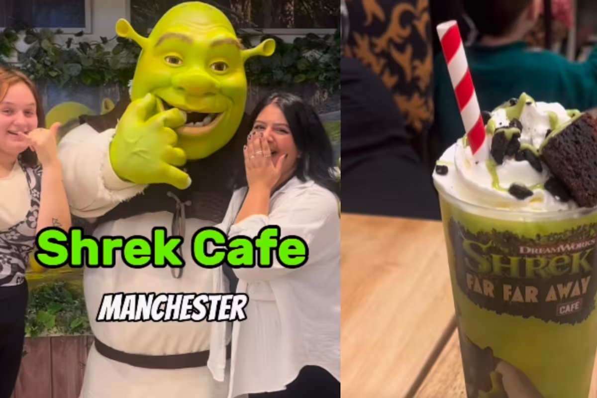 Se ha abierto un café temático de Shrek en la ciudad de Manchester