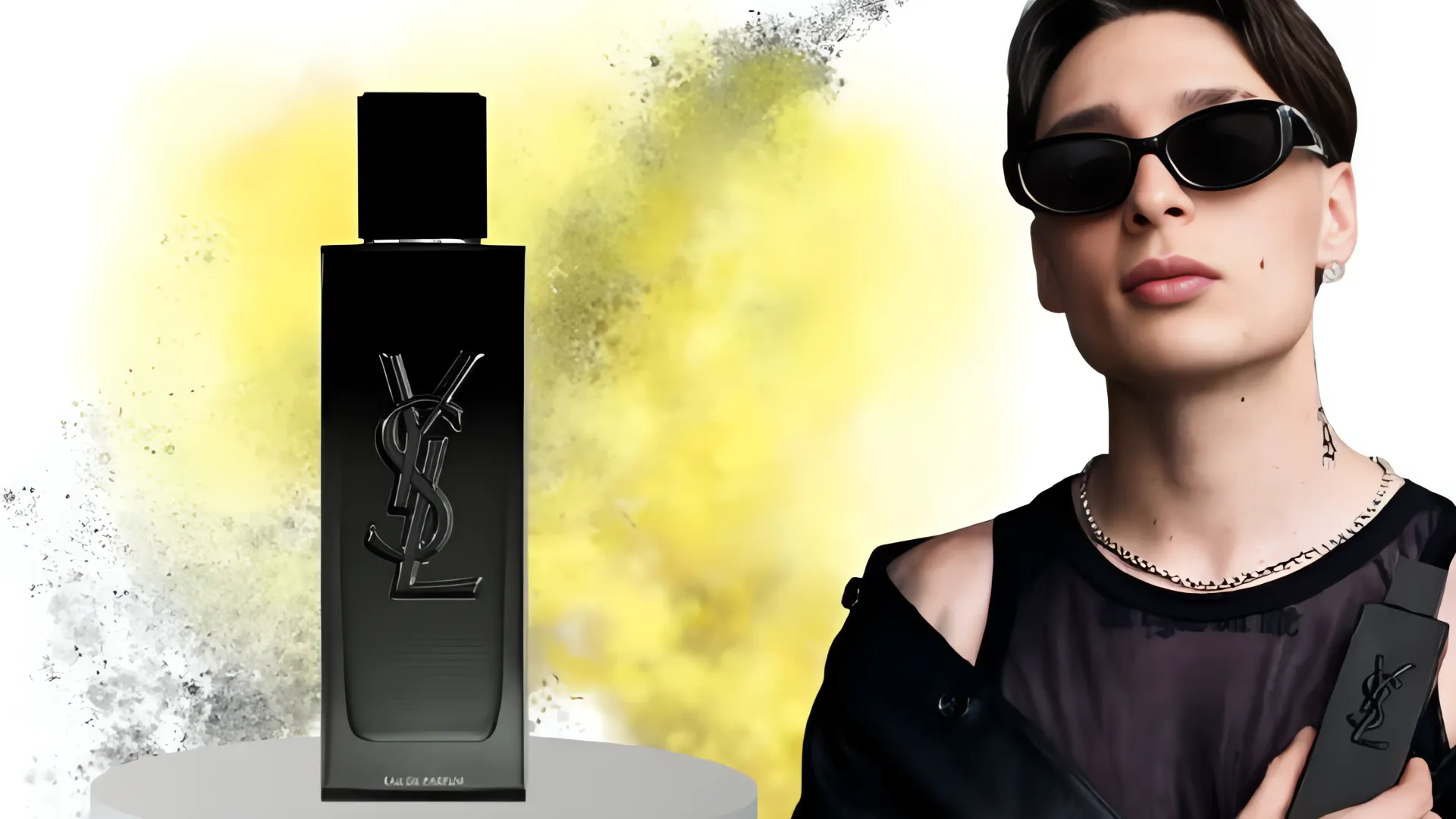 Peso Pluma, embajador del nuevo perfume de YSL Beauty