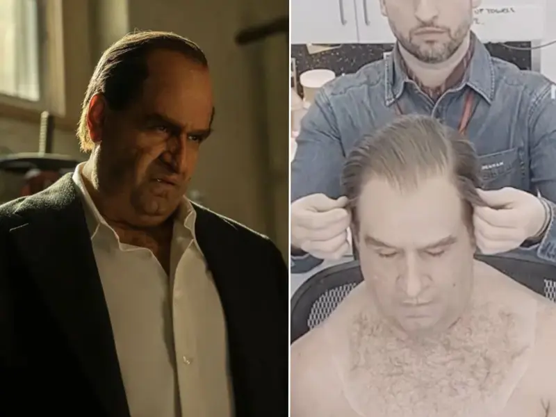 Video: La impactante transformación de Colin Farrell en El Pingüino