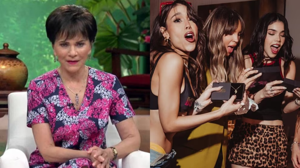 “Nada más les dio pizza”; Pati Chapoy critica a Shakira por la comida que les dio a Belinda, Danna y Kenia Os