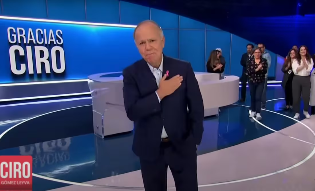 La emotiva despedida de Ciro Gómez Leyva de su noticiero en Imagen TV; «no faltamos en los momentos más oscuros»