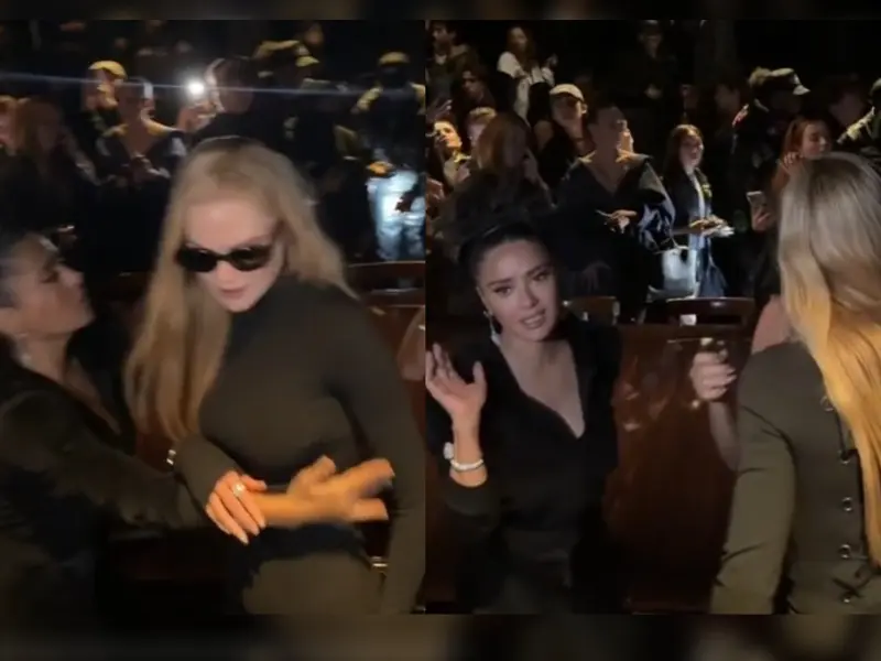 Nicole Kidman le habría hecho ‘el feo’ a Salma Hayek en evento de moda; esto pasó