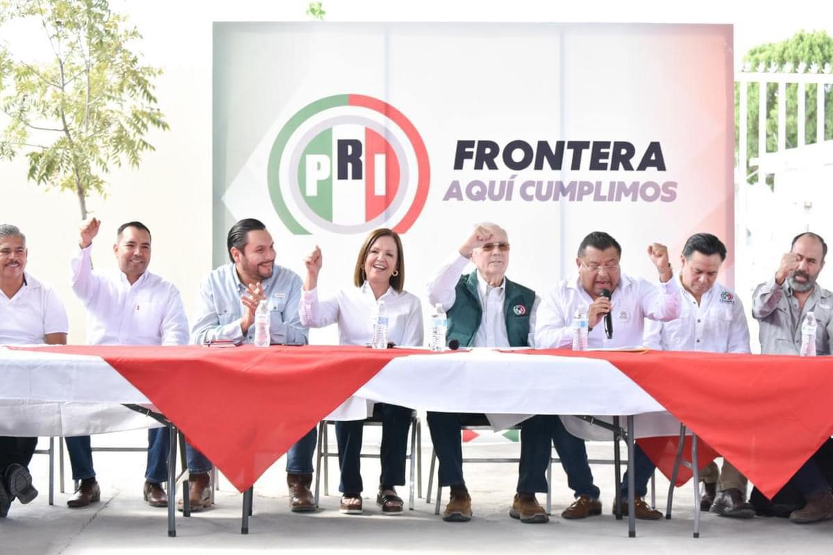 Se reúne CDE-PRI con cuadros del tricolor en CF