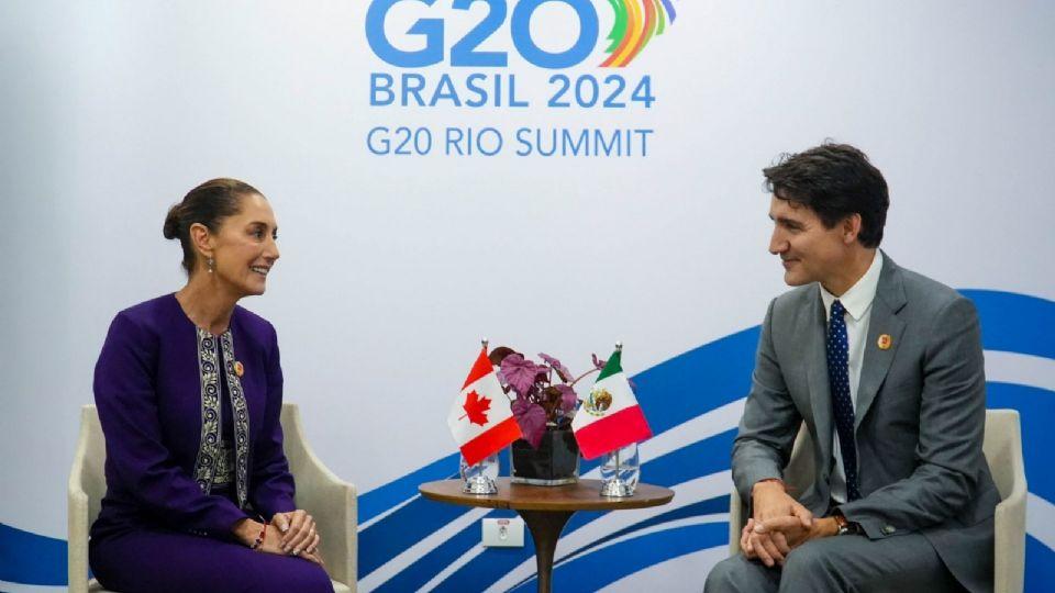 Envía Sheinbaum cartas a Trump y Trudeau para calmar intenciones de excluir a México de T-MEC