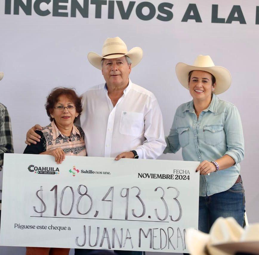 Impulsa Chema Fraustro la producción agrícola