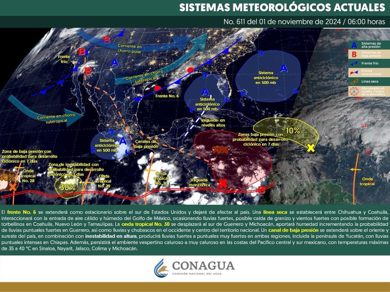 ADVIERTEN LLUVIAS, VENTARRONES Y GRANIZO EN ZONAS DE COAHUILA