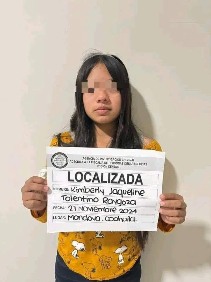 TERMINA ANGUSTIA; DAN RESGUARDO A KIMBERLY