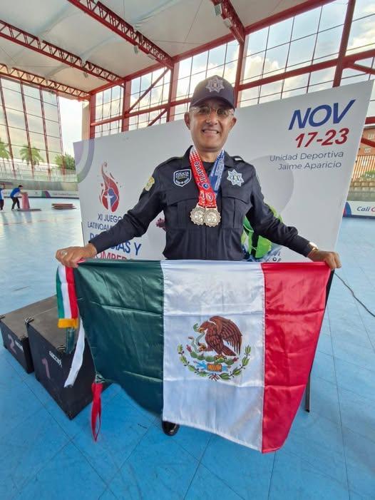 Regresa con 2 oros policía de Coahuila