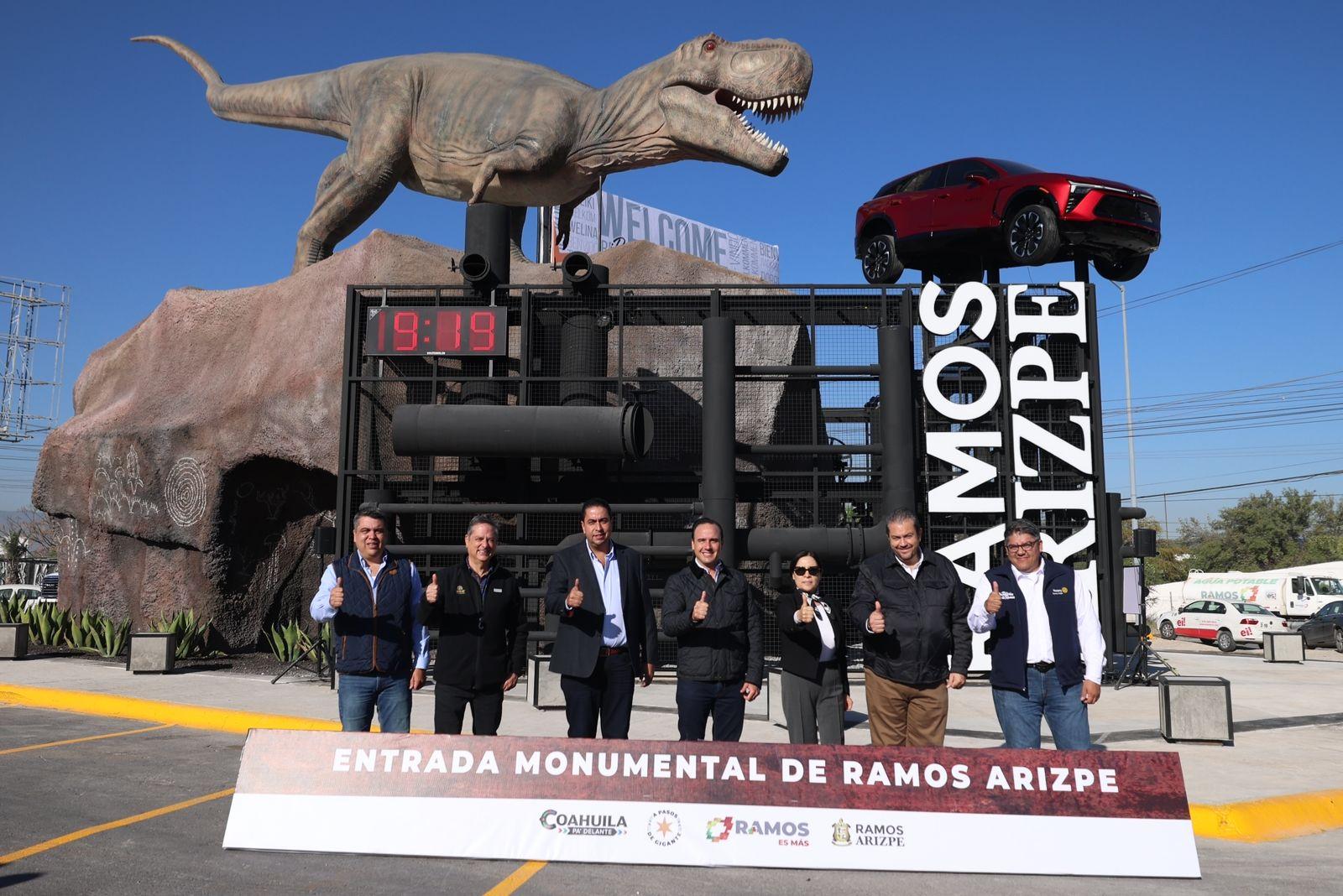 Inauguran obras en Ramos Arizpe