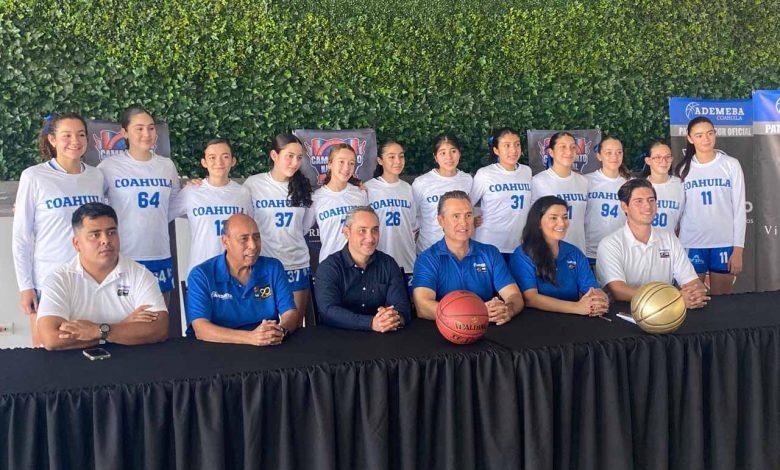Presentan Selección de Coahuila de Basquetbol