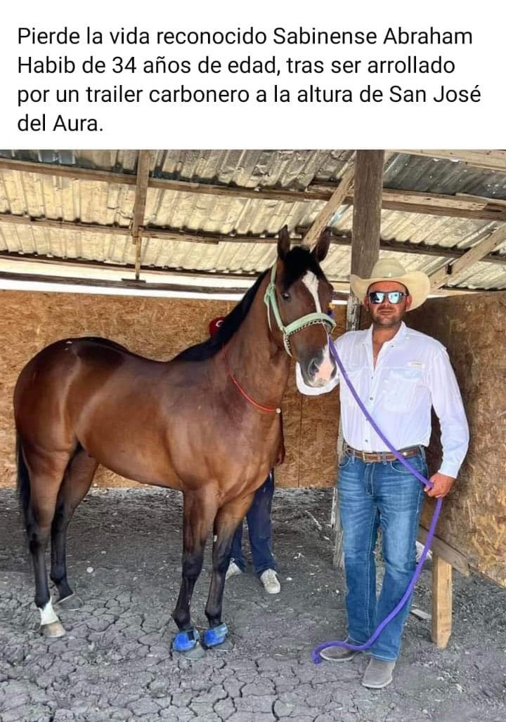 Fallece empresario de Sabinas al ser arrollado