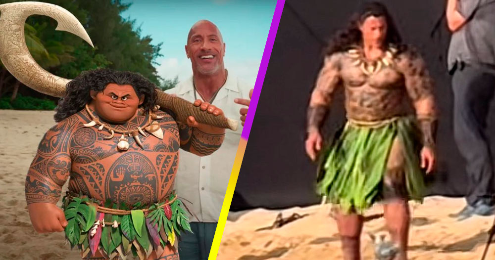 Primeras imágenes de Dwayne Johnson como Maui en el live action de ‘Moana’
