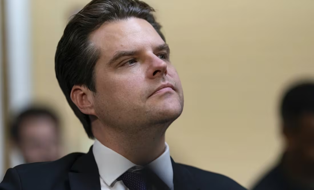 Matt Gaetz se retira de la nominación como fiscal general de EU, en medio de escándalo