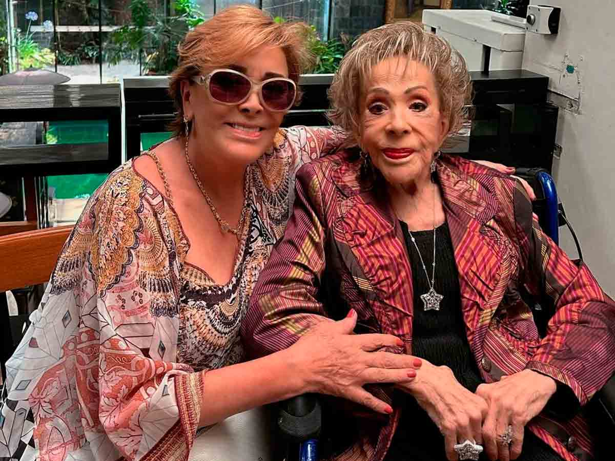 Sylvia Pasquel da detalles del estado de salud de Silvia Pinal y desmiente visita de Frida Sofia