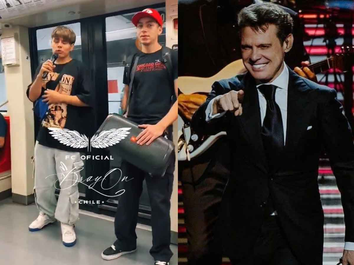 Joven artista sorprende al cantar igual que Luis Miguel en el Metro