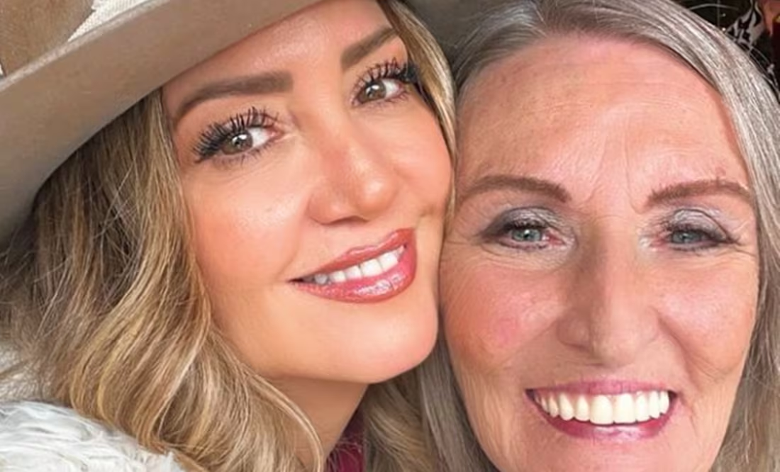 Andrea Legarreta llora la pérdida de Mayra Milanszenko, madre de Erik Rubín