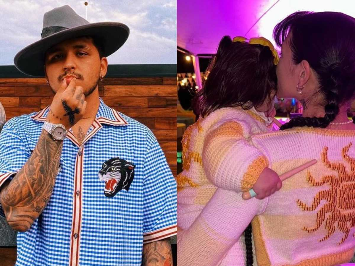 Christian Nodal explica por qué no ve tan seguido a su hija; «no hay eso de que la bebé venga a mí»