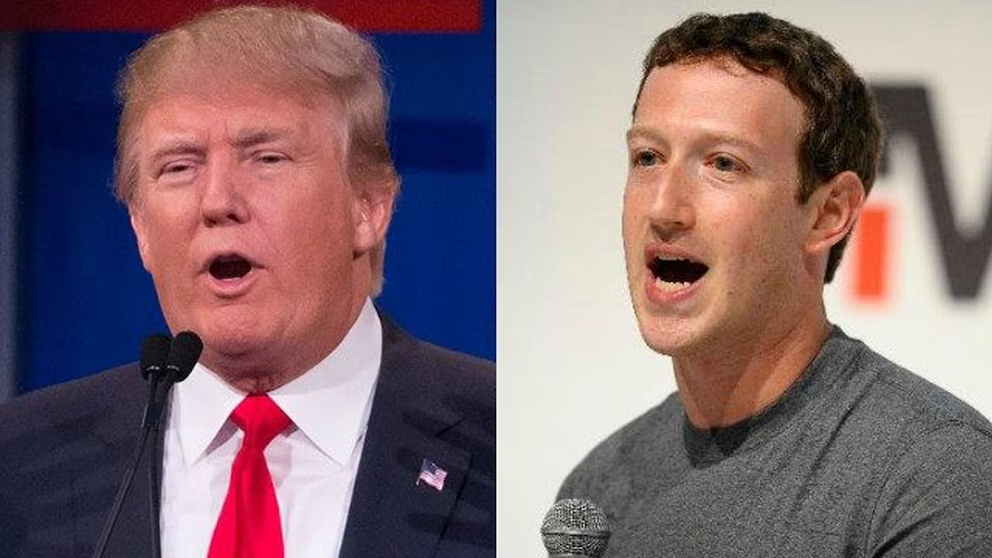 Zuckerberg cena con Trump en Mar-a-Lago y le ofrece renovar a EU