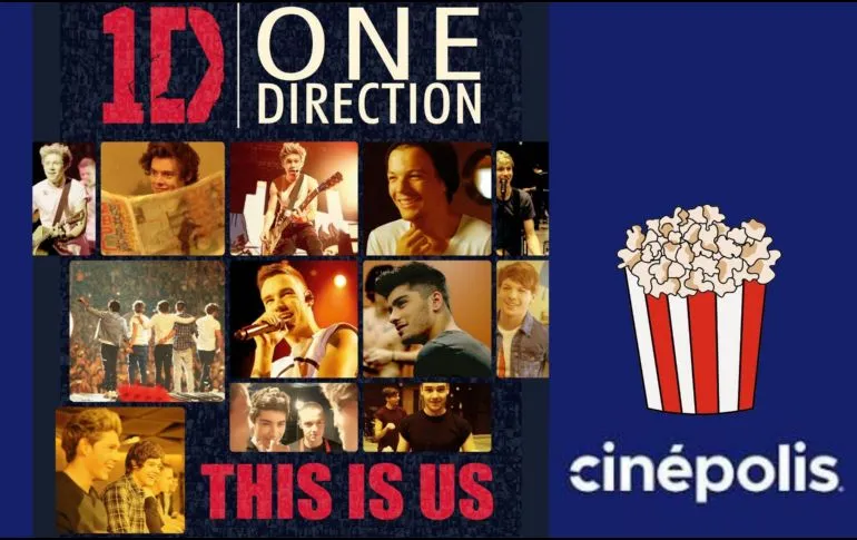 Cinépolis retransmitirá This is us, el documental de One Direction