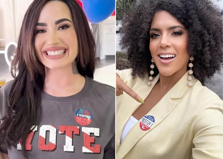 Los famosos votan en las elecciones presidenciales 2024