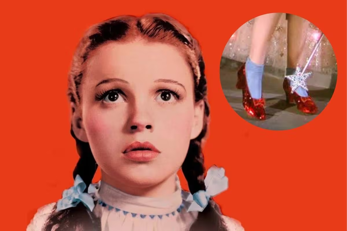 Subastarán zapatillas rubí que usó Judy Garland en El Mago de Oz
