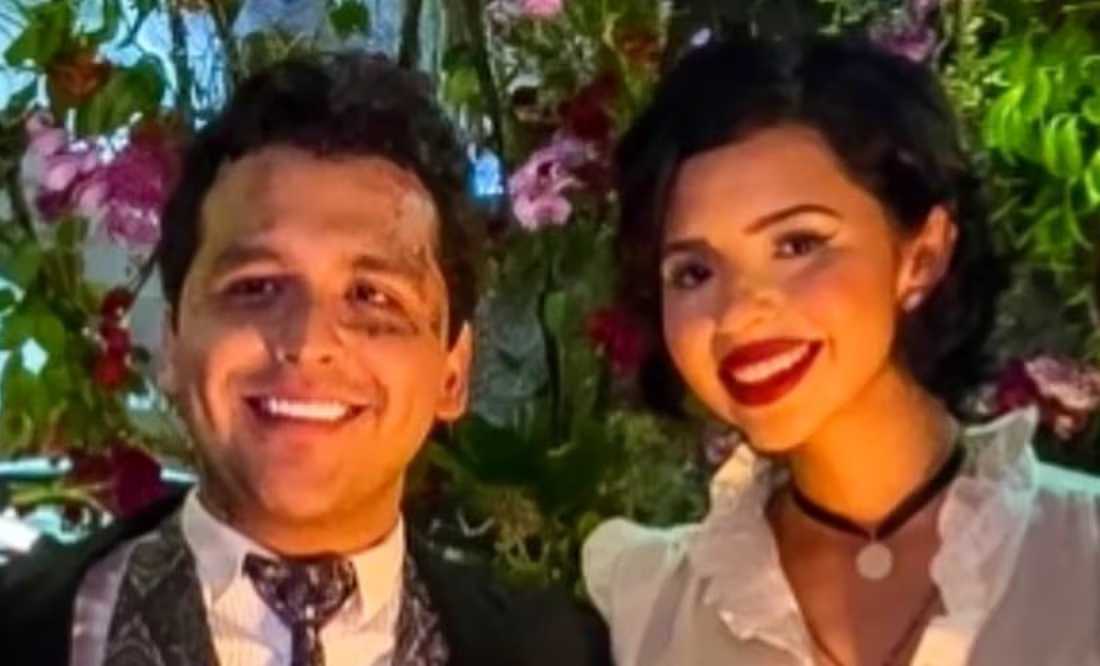 Nodal se echa palomazos en la fiesta de su madre y un romántico baile con Ángela Aguilar