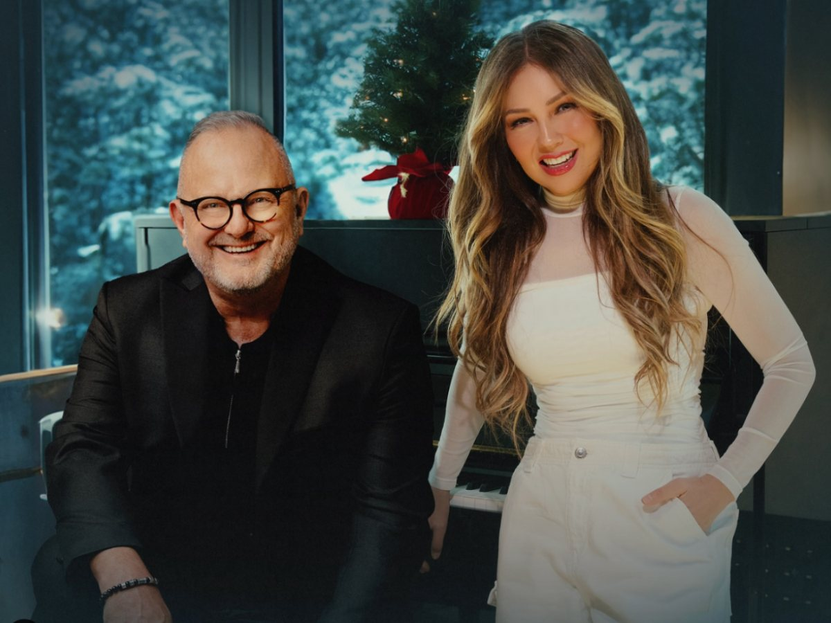 Thalía lanza tema navideño con famoso cantante cristiano; así suena