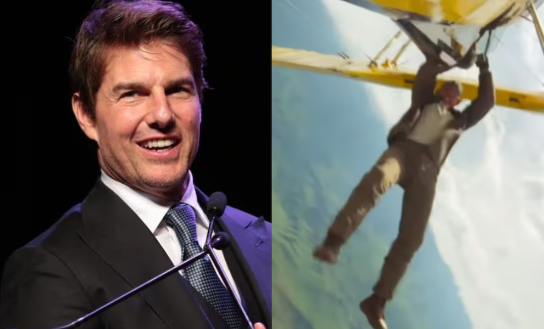 Tom Cruise lleva la acción al límite: se cuelga de un avión en pleno giro en «Misión: Imposible»