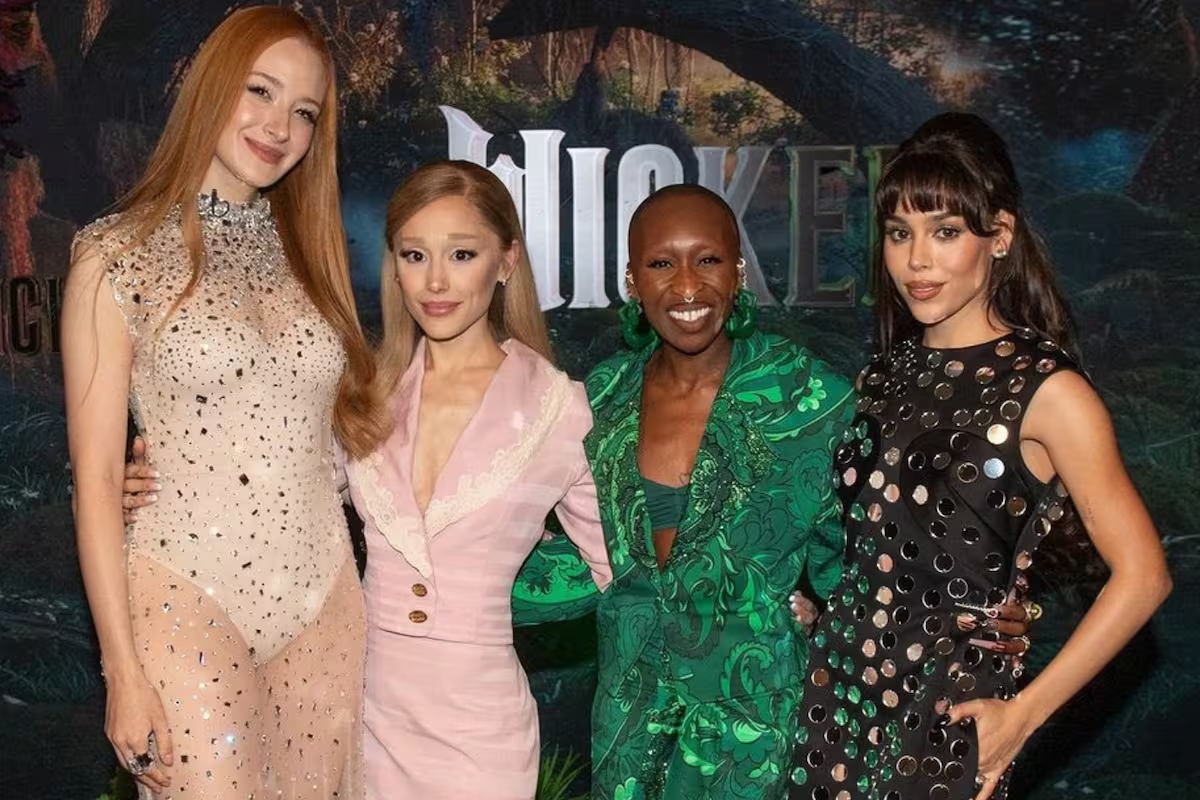 Esto fue lo que le dijo a Ariana Grande a Danna Paola en la premiere de Wicked