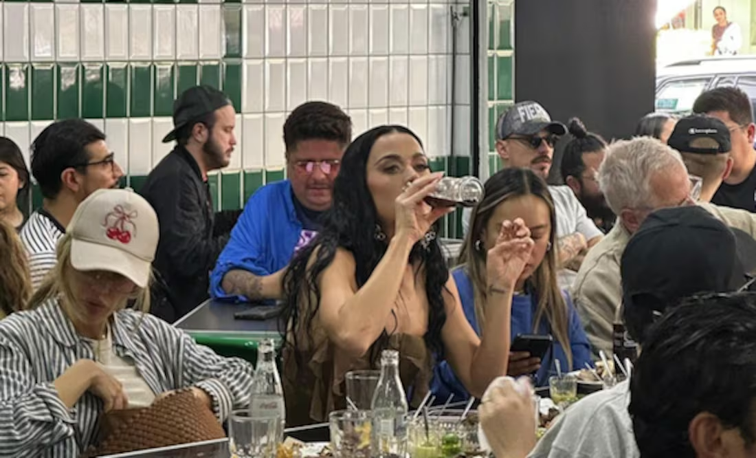 Esta es la taquería que visitó Katy Perry en México
