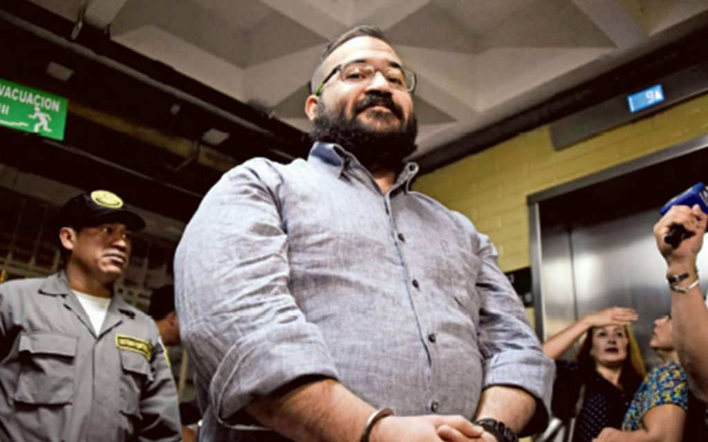 En audiencia virtual, Javier Duarte logra librarse del delito de desaparición forzada