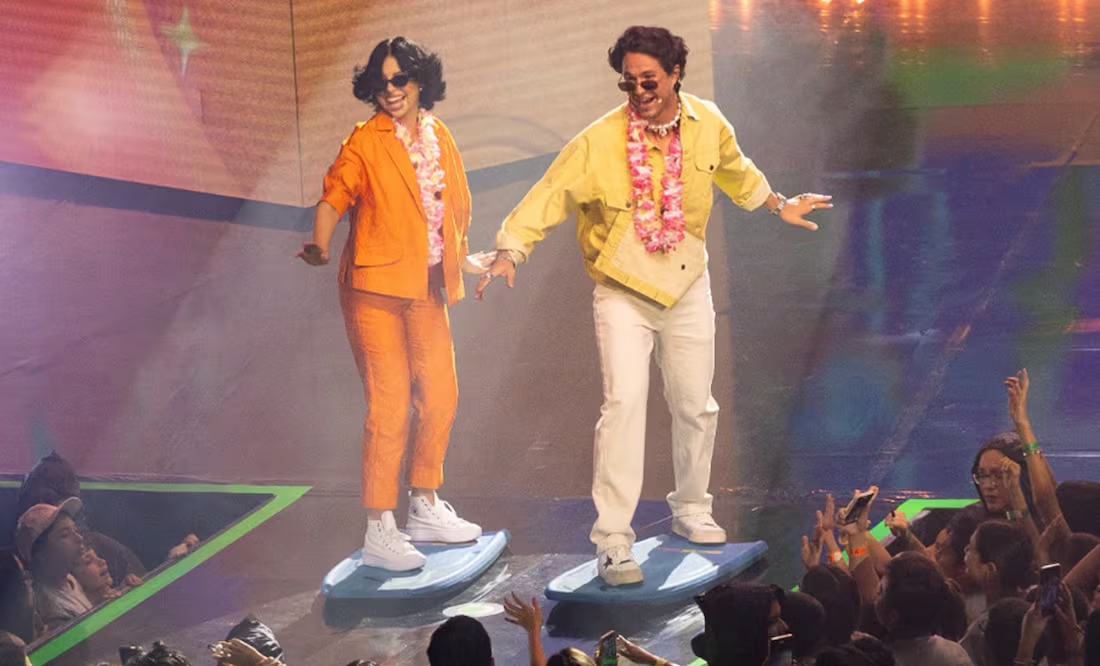 Michael Ronda revela cómo fue trabajar con Ángela Aguilar en los Kid’s Choice Awards
