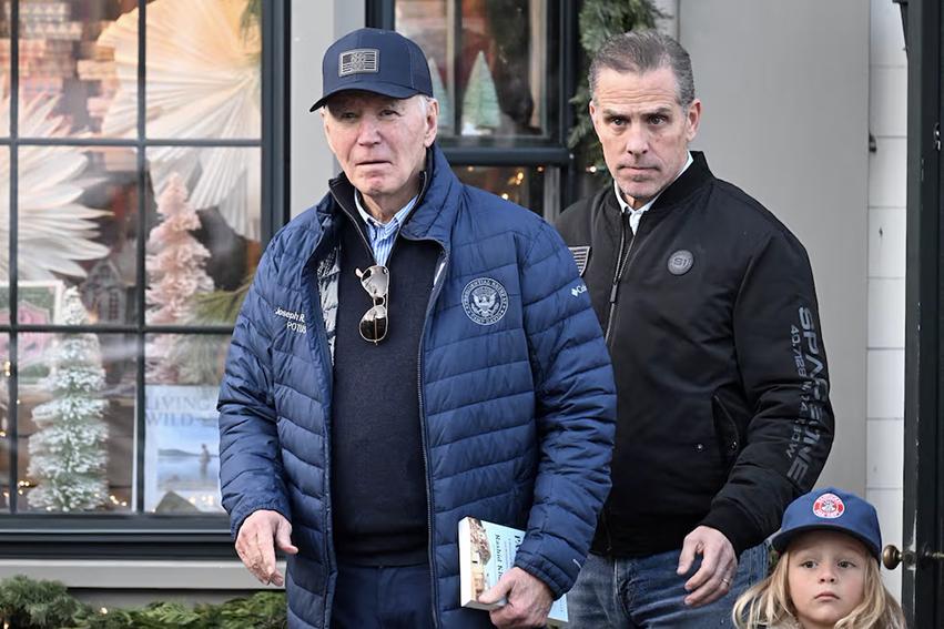 Rompe Biden promesa; indulta a su hijo Hunter
