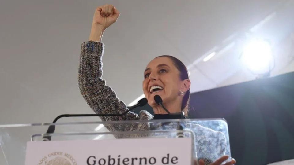 Sheinbaum dice que es democracia