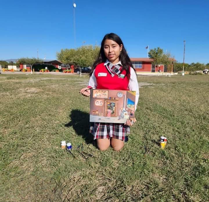 Gana jovencita de Coahuila concurso nacional de dibujo